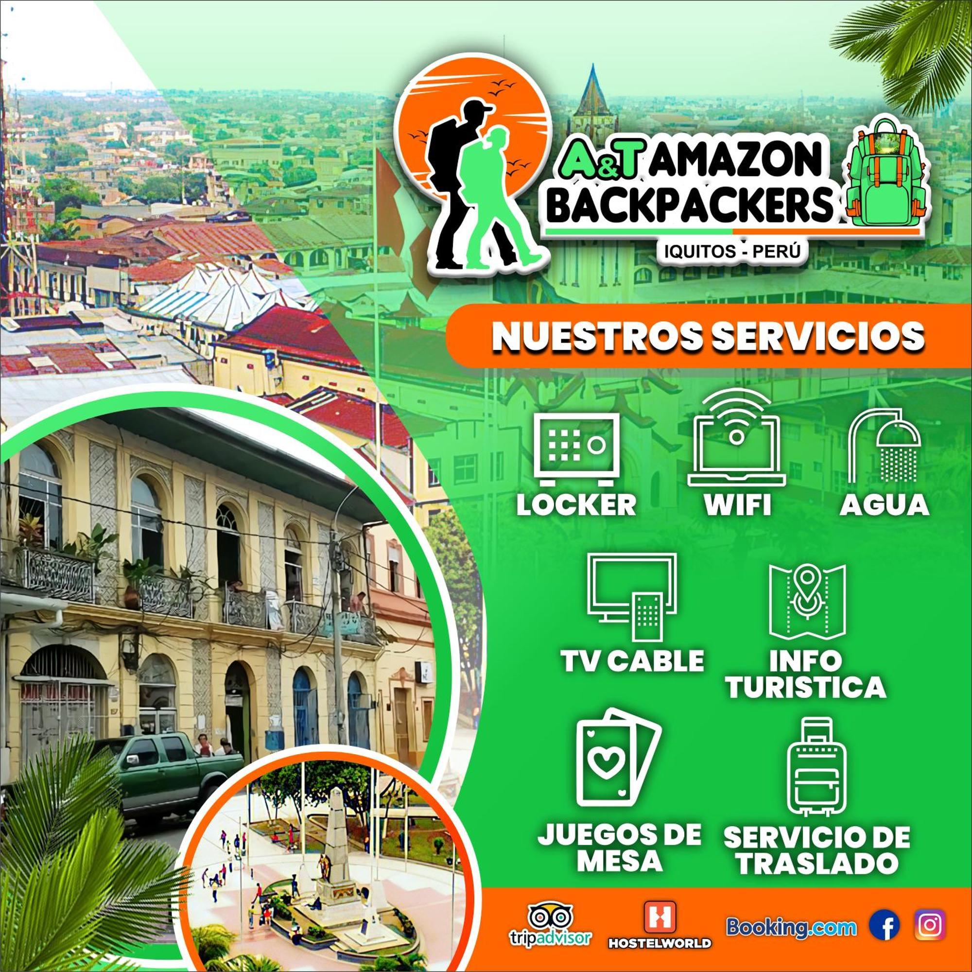 A&T Amazon Backpacker'S Bed & Breakfast Iquitos Exterior foto
