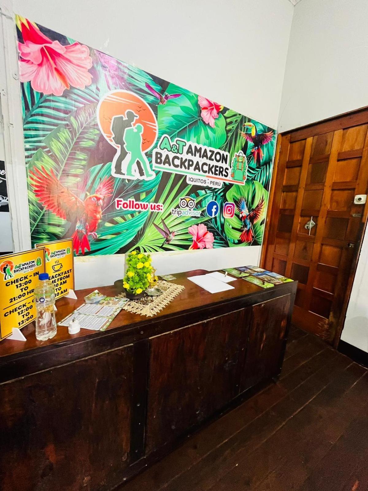 A&T Amazon Backpacker'S Bed & Breakfast Iquitos Exterior foto